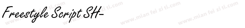 Freestyle Script SH字体转换